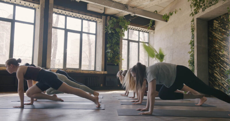 The Girls Reducing Stress Levels through Physical Exercise